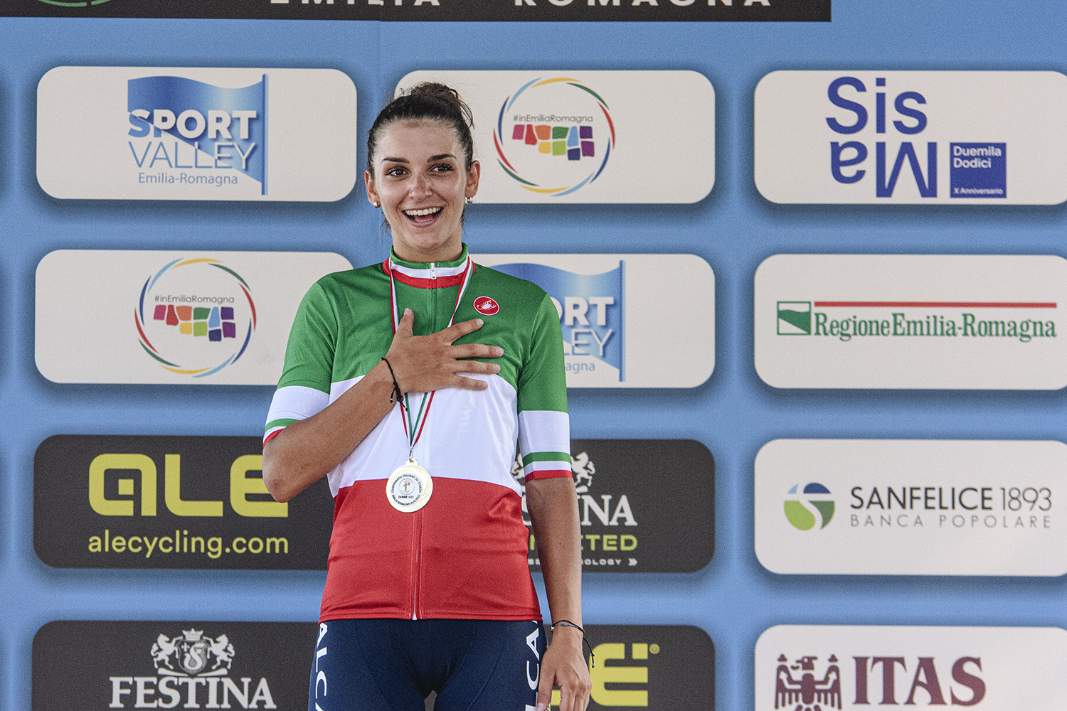 Eleonora Gasparrini is the first Italian U23 champion in history